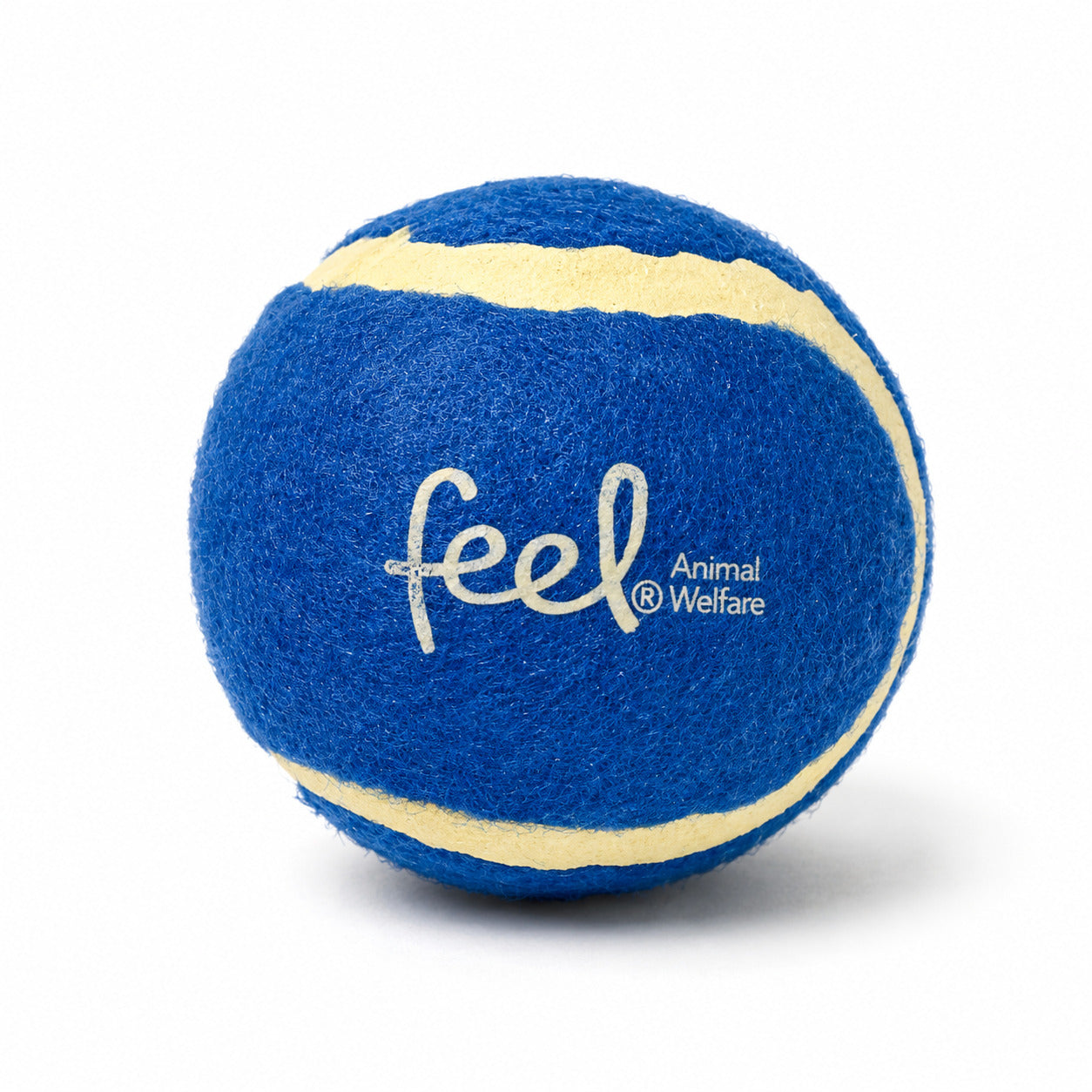 brinde de bola de tenis da feel animal welfare