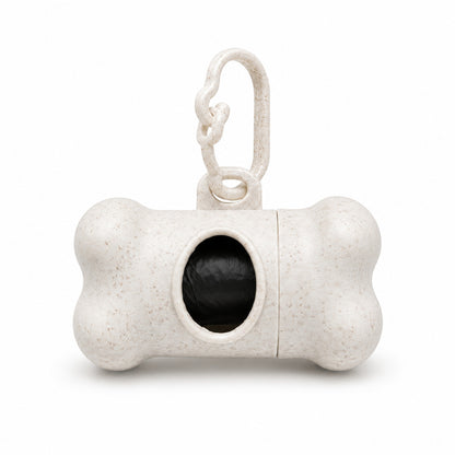 brinde de dispensador de sacos de dejetos da feel, a mostrar os sacos